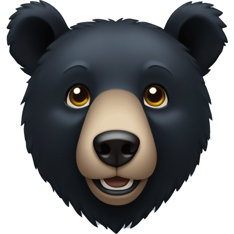 Black bear emoji