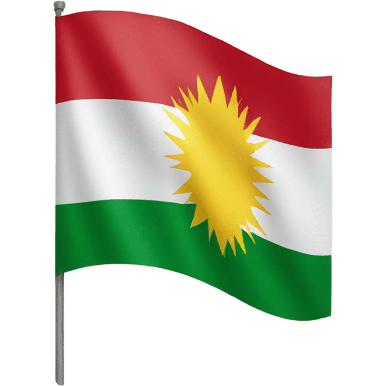 Kurdistan flag emoji