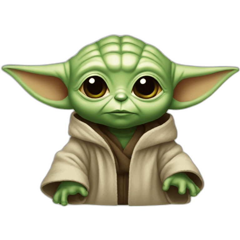 Bébé Yoda emoji