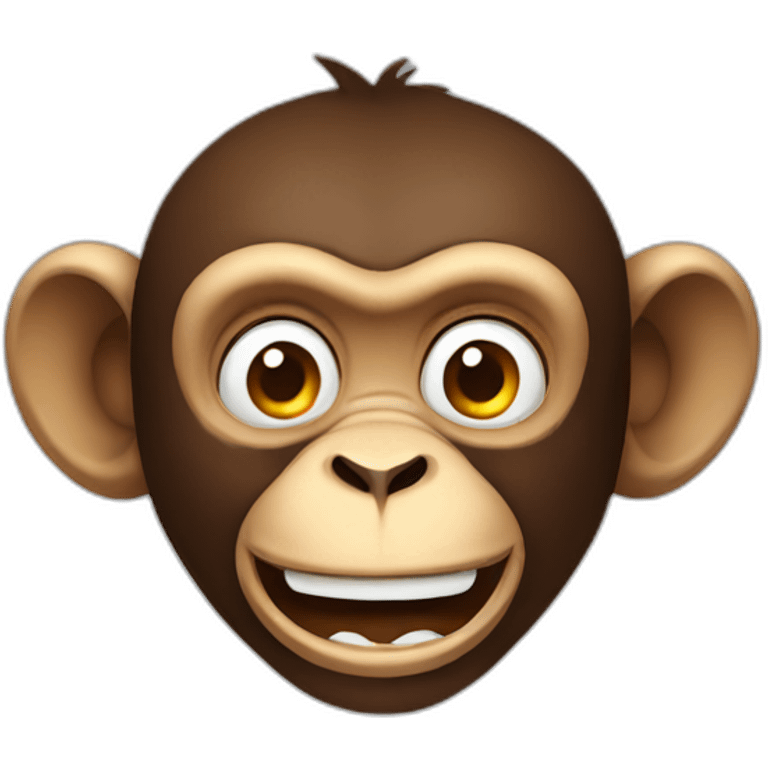 crazy monkey emoji