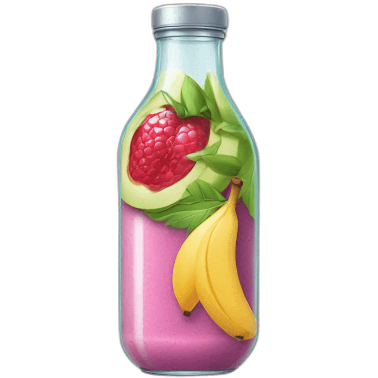 Smoothies in Flasche emoji