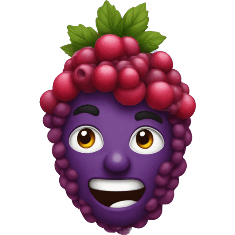 Eine Brombeere emoji