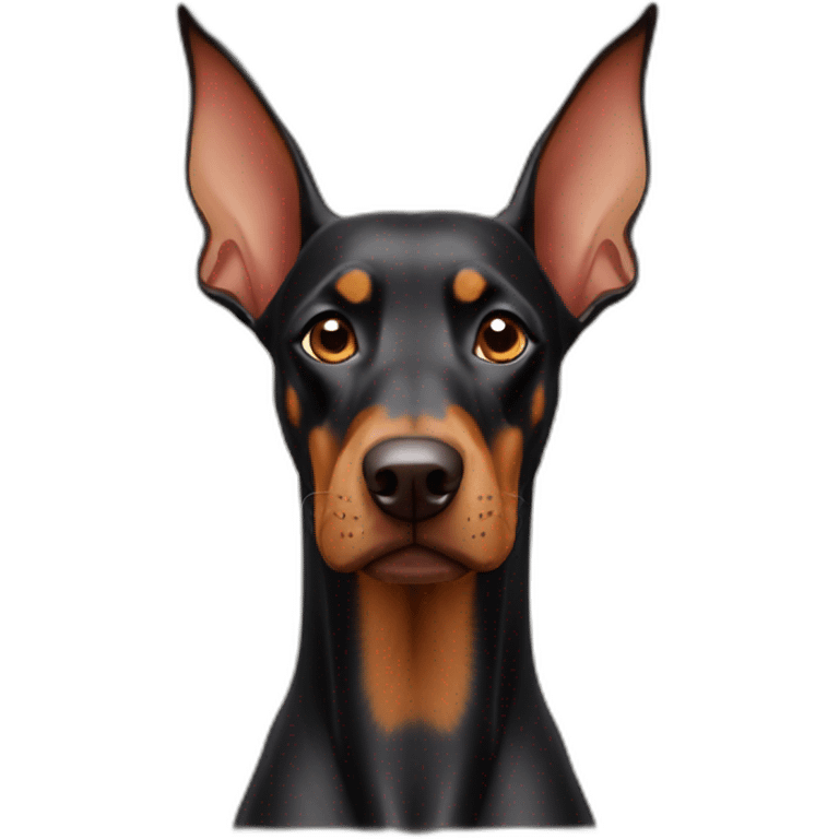 Phoebe the doberman emoji