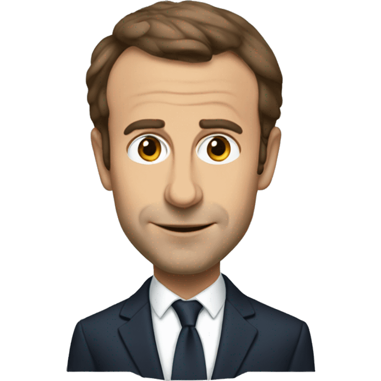 Emanuel Macron  emoji