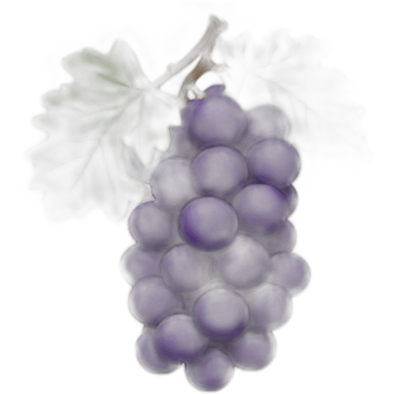 ancient greek with grape emoji