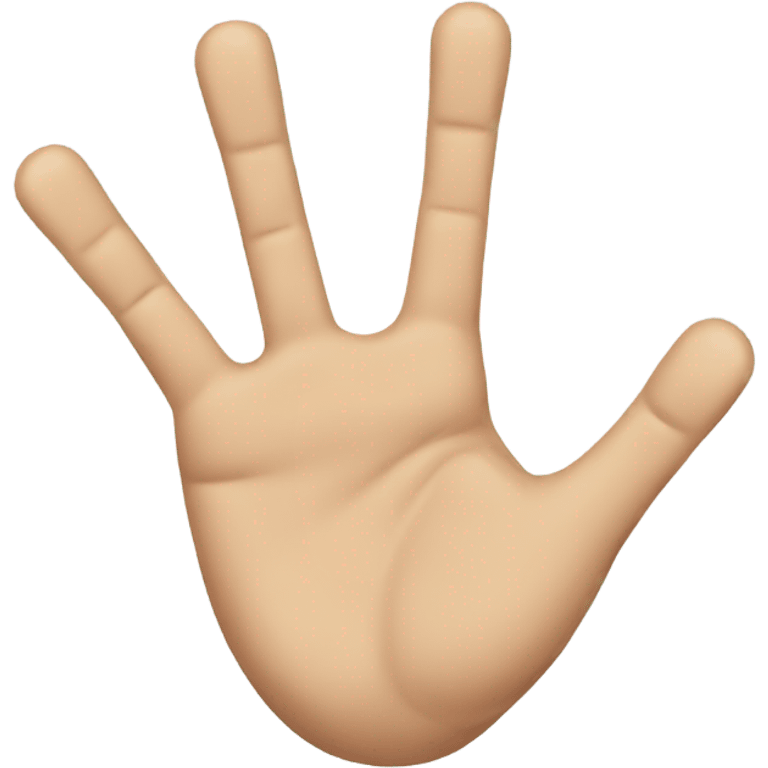 hand with two loose fingers emoji