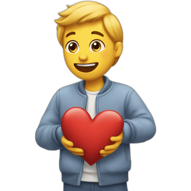 M’en doing a heart emoji