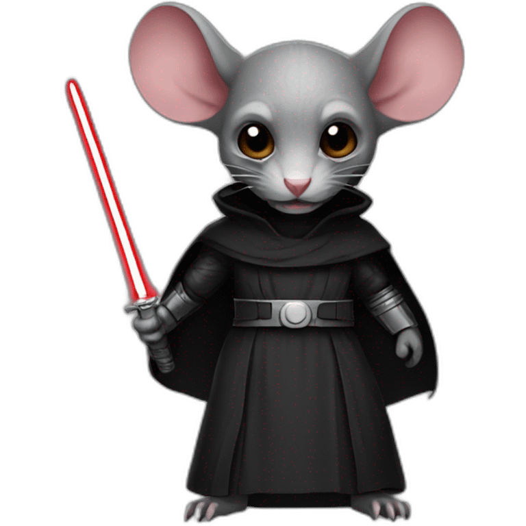 A sith lord rat emoji