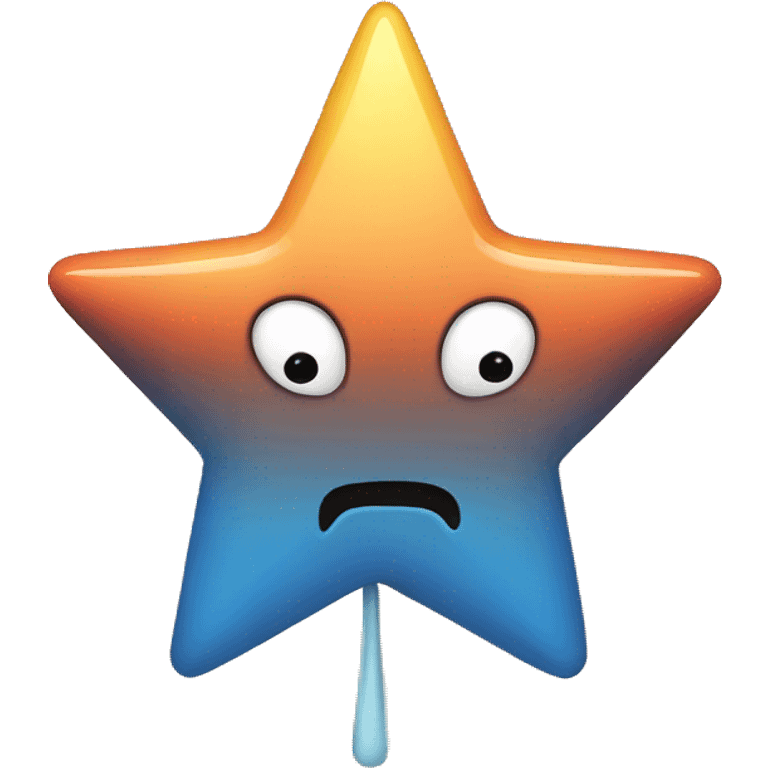 Stars with four spikes emoji