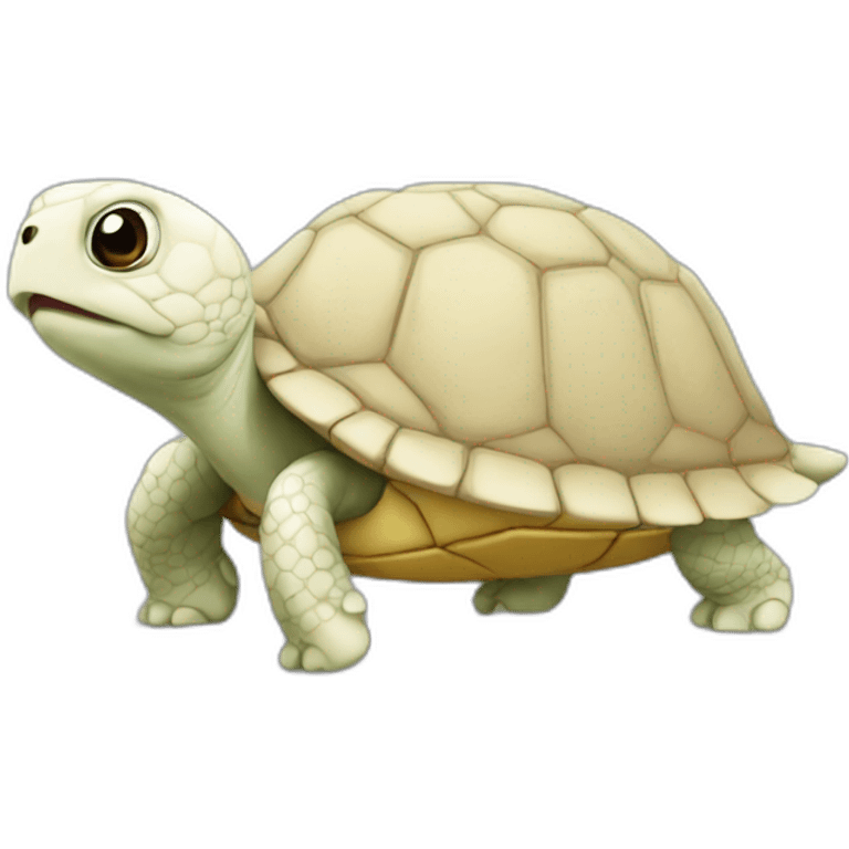 Tortue blanche emoji