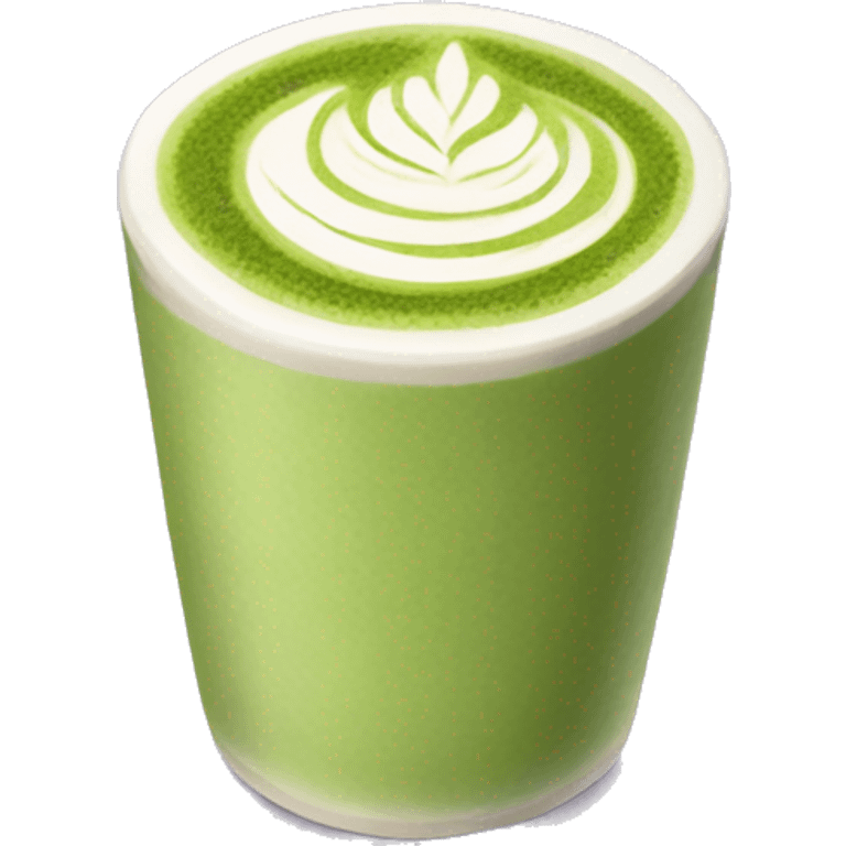 Matcha latte  emoji