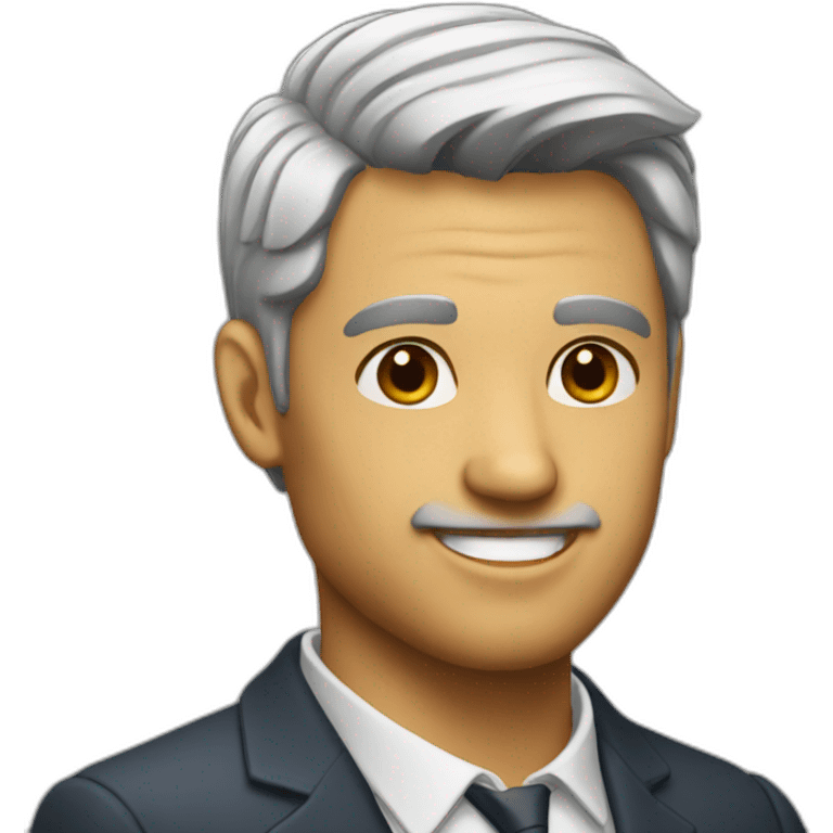 handsome gentleman emoji