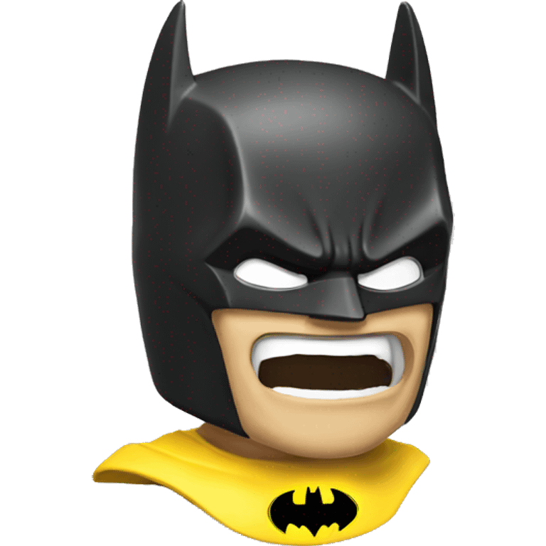 Batman qui boit du coca emoji