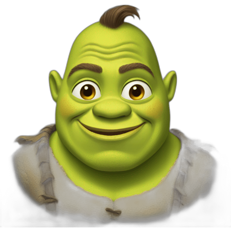 Pregnant shrek emoji