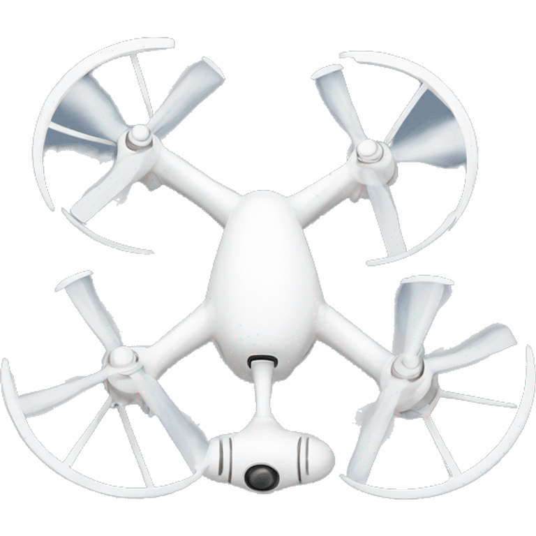 white drone emoji