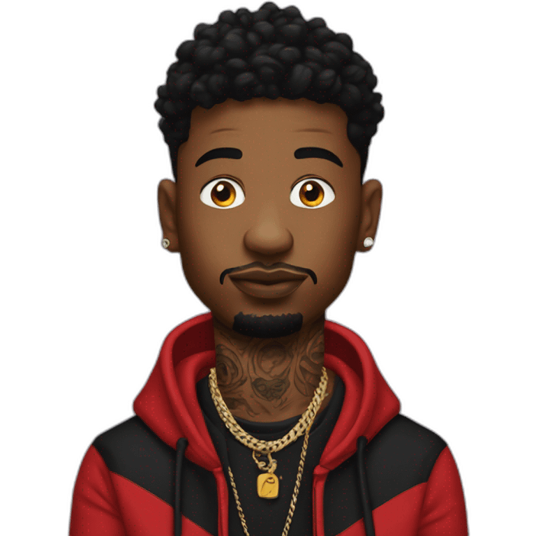  21 savage tatoo emoji