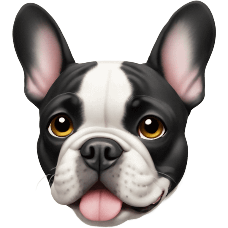 French bulldog  emoji