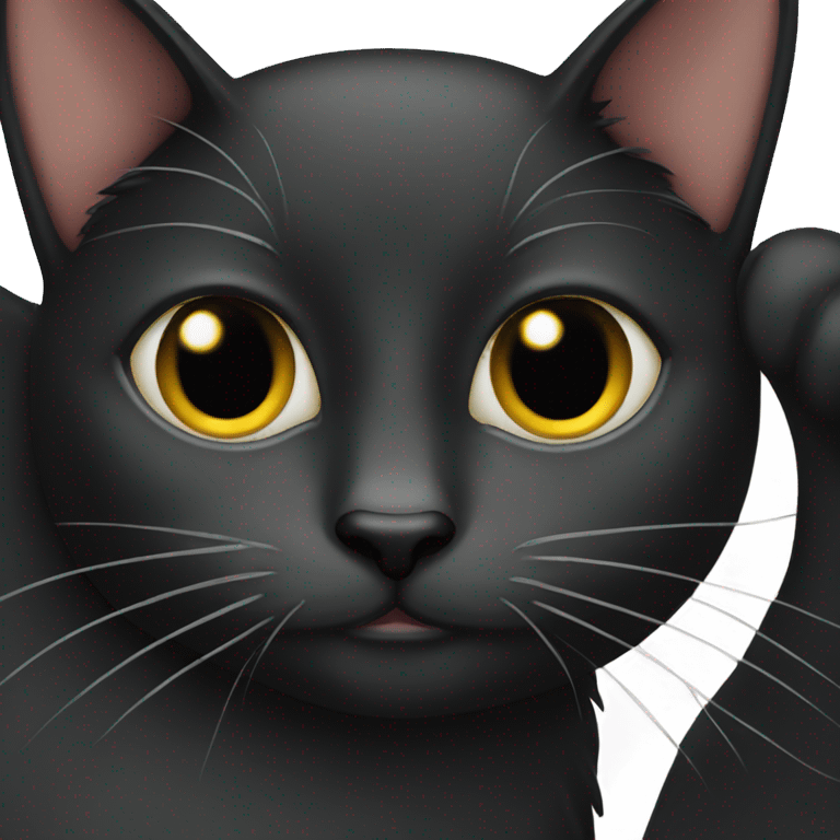 Black cats  emoji