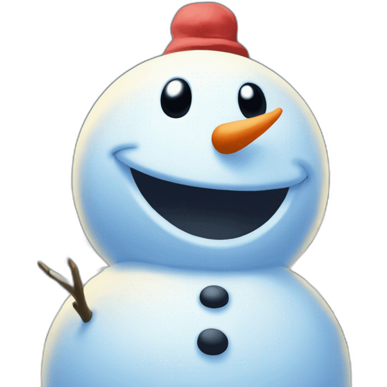 Snowman Statue Epic Mystery Legendary NewYear PokemonTheme Pokeball Snowfall Snowballs emoji