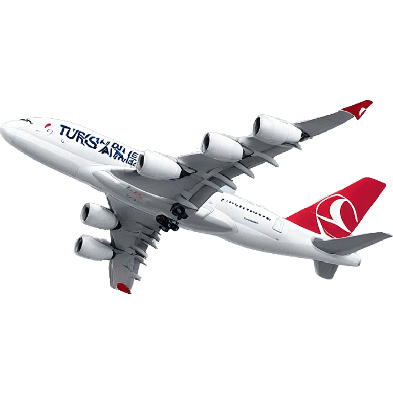 turkish airlines airbus a380 plan emoji