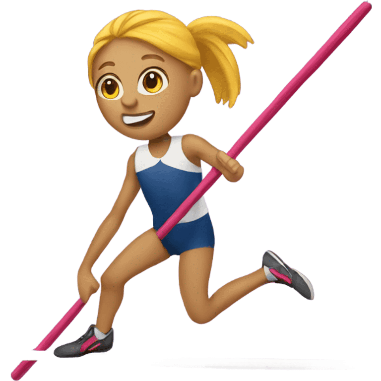 pole vaulter emoji