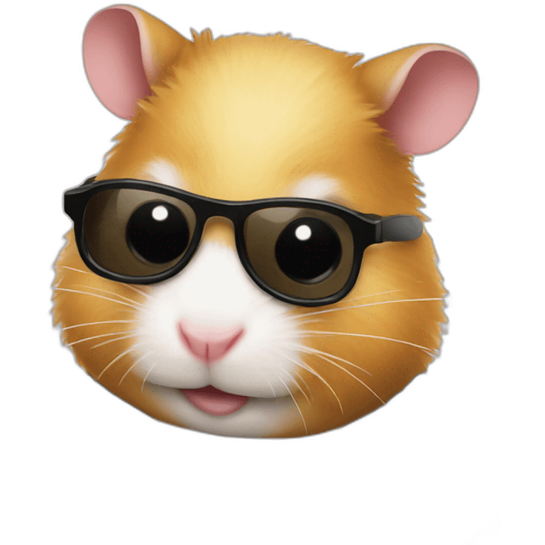 Hamster gangster emoji