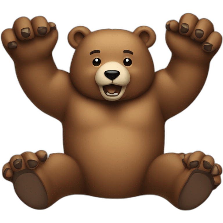 bear with 8 arms emoji