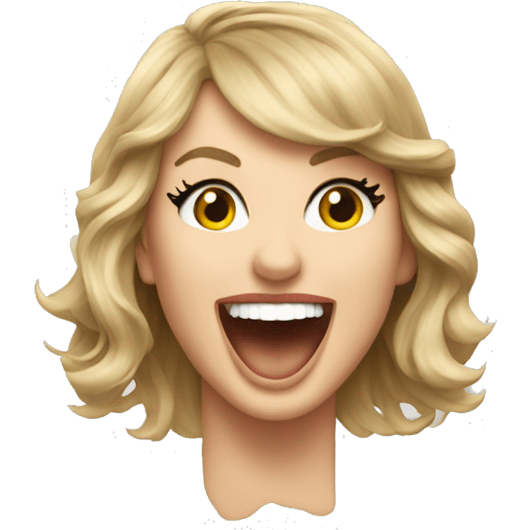 Laughing Taylor Swift  emoji