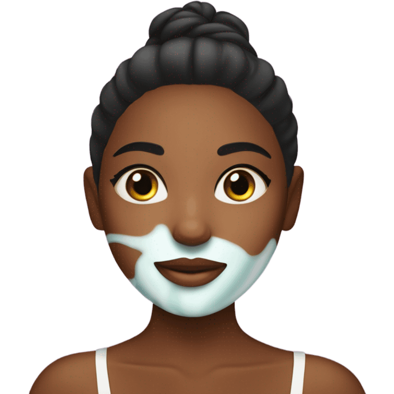 Skin care girl emoji