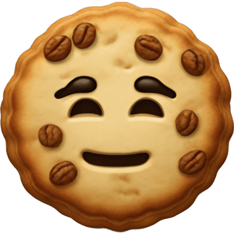 Walnut cookies sold at rest areas in Korea emoji