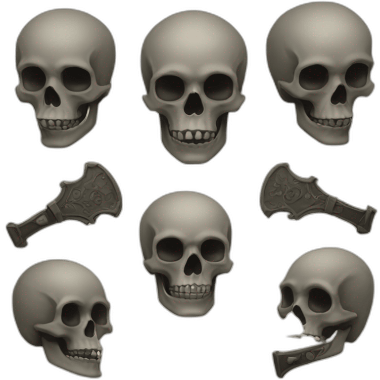 Vanitas no carte emoji