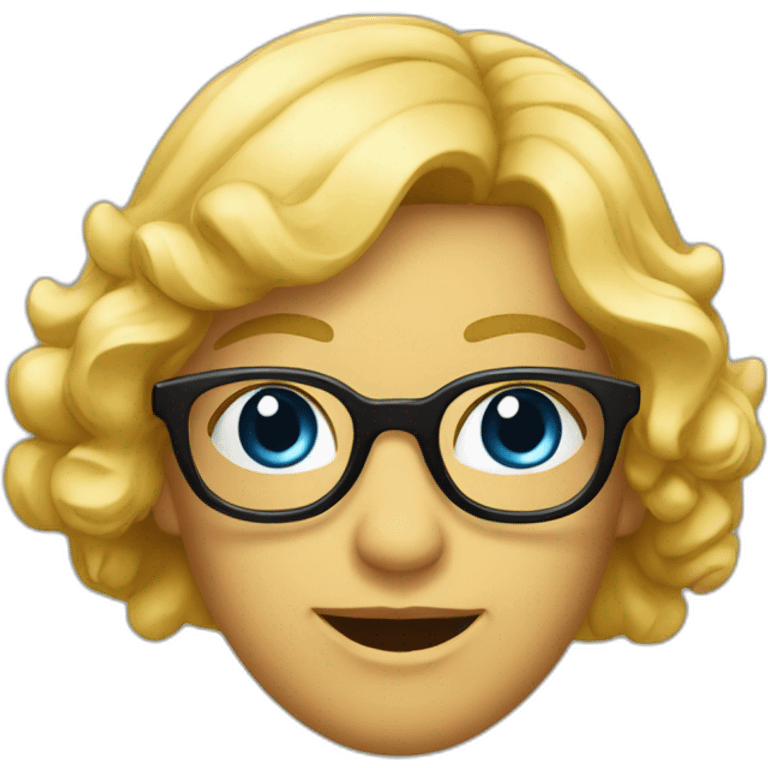 Une quequette à lunette emoji