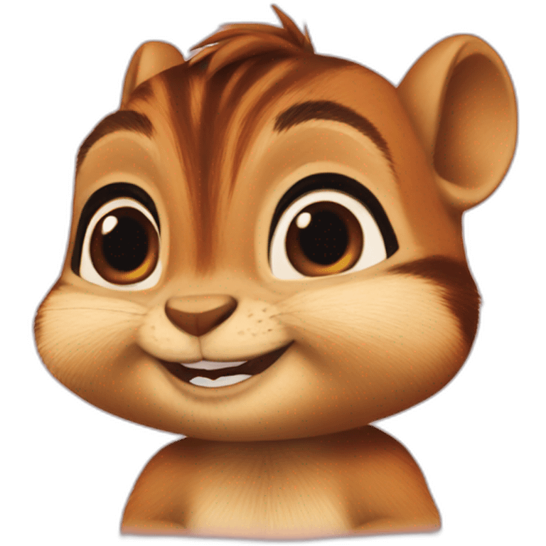 chipmunks love emoji