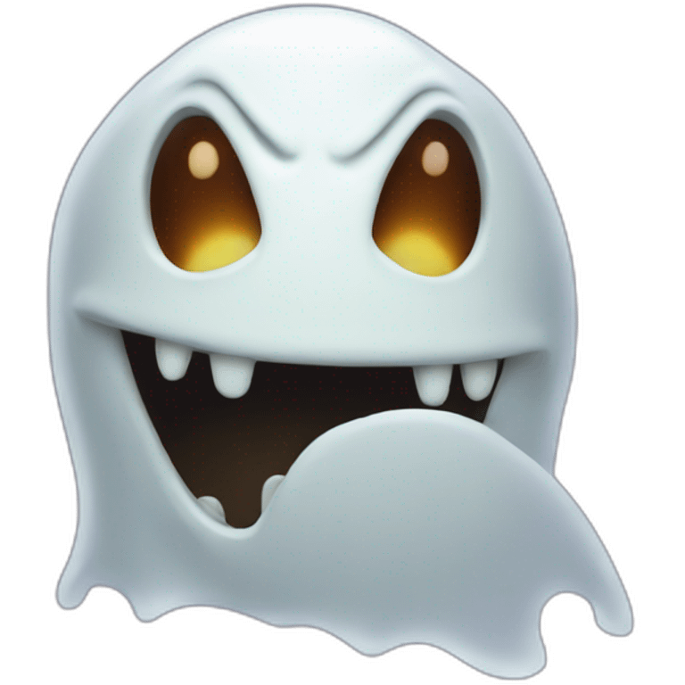 Spooky Mario ghost emoji