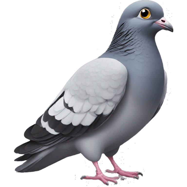 very disappointed pigeon emoji