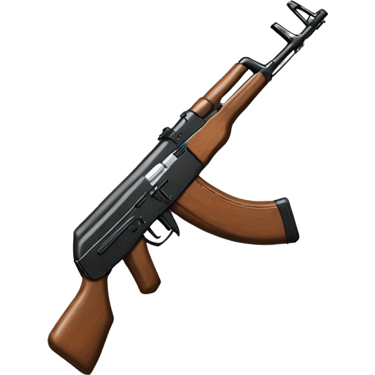 Black diamond ak47 emoji