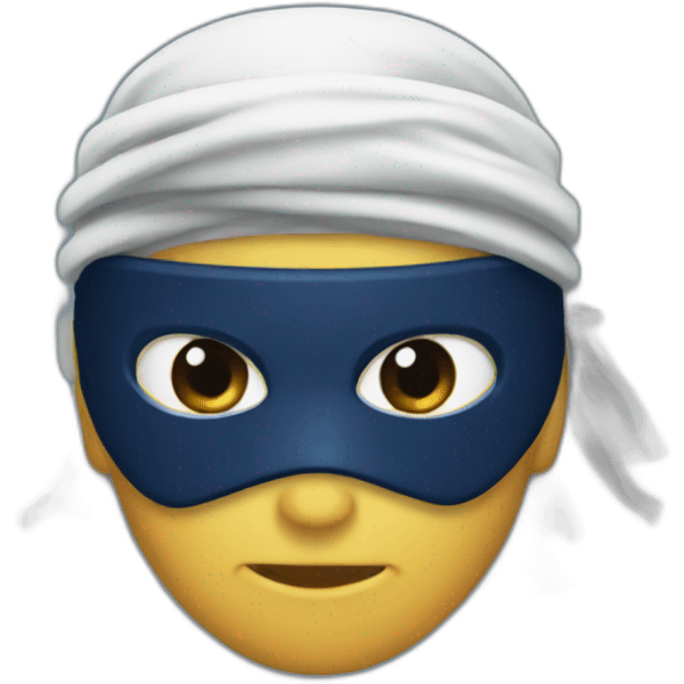 Navy blue ninja emoji emoji