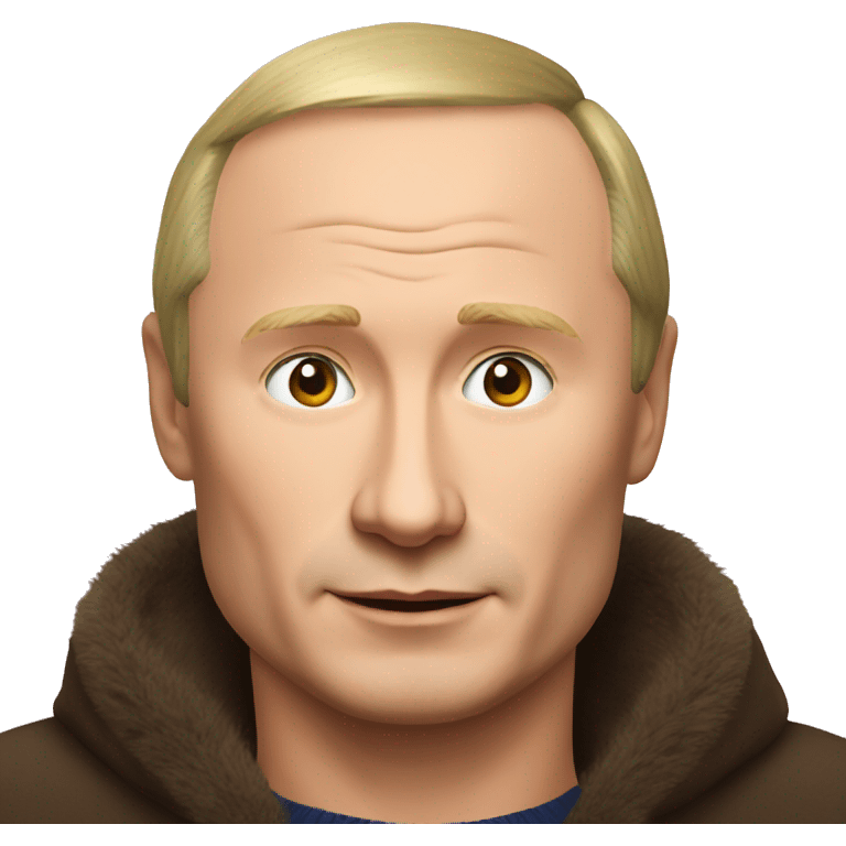 Putin on bear emoji