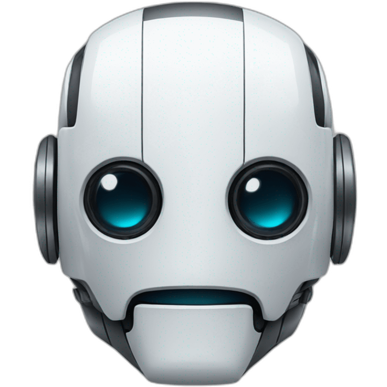 robot head emoji