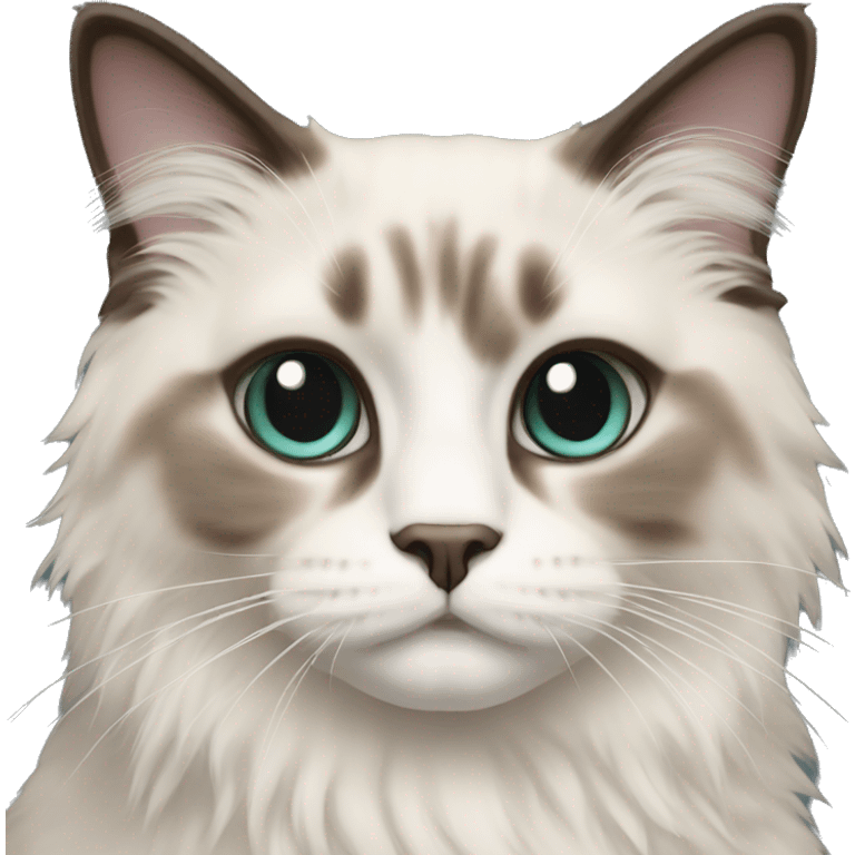 Ragdoll cat emoji