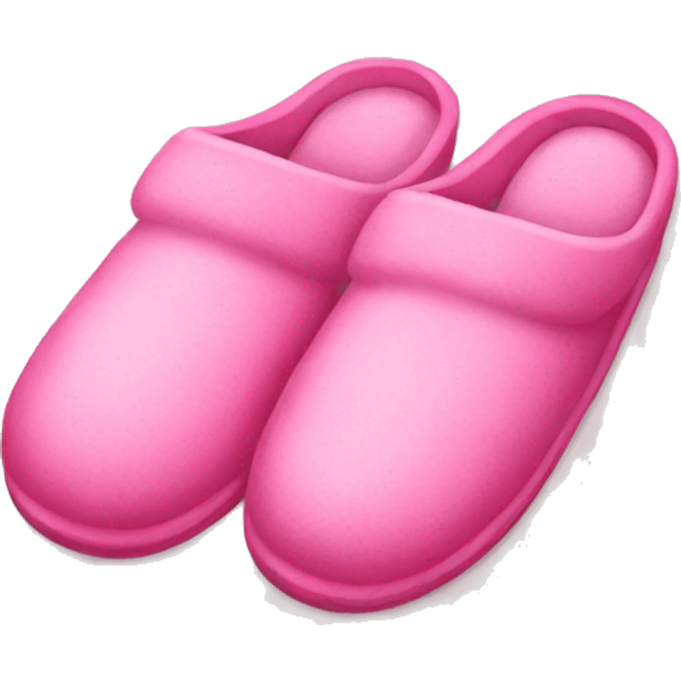 pink slippers  emoji