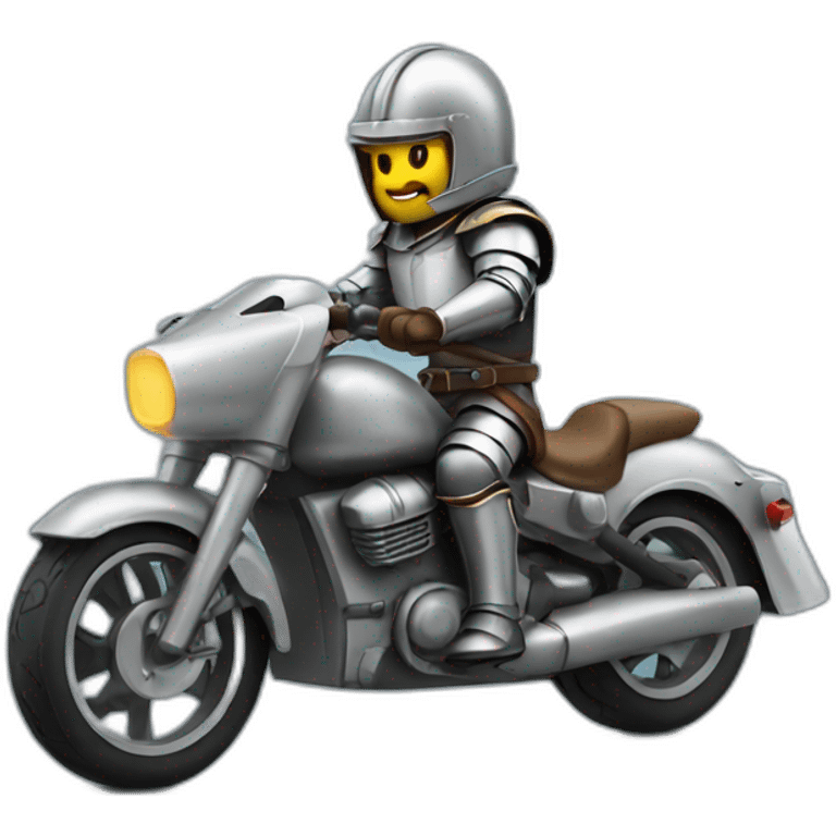 knight-riding-motorcycle emoji