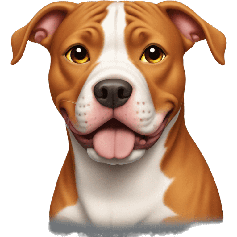 Ginger pitbull emoji