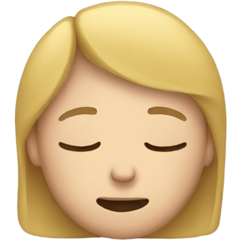 me sleeping  emoji