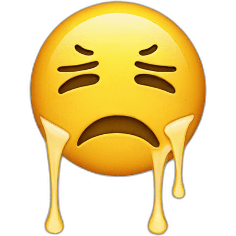 Real emoji crying face with tears  emoji