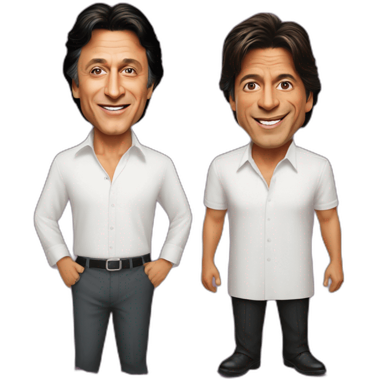 Imran khan & shahrukh khan emoji