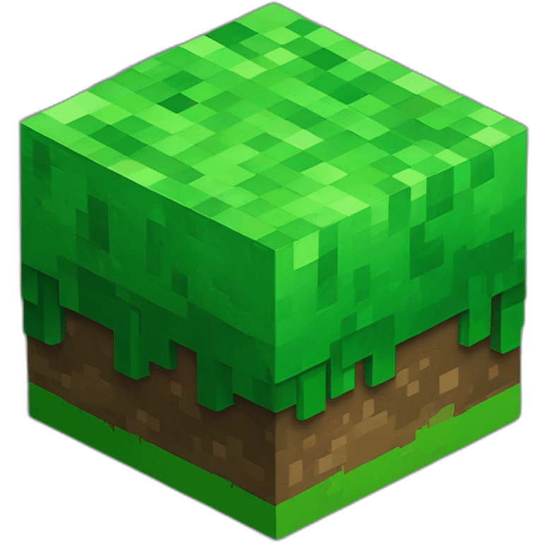 minecraft grass block emoji