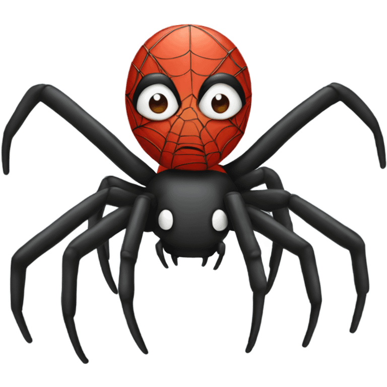 Man spider  emoji