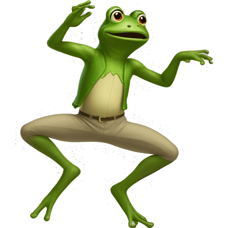 frog dancing link emoji