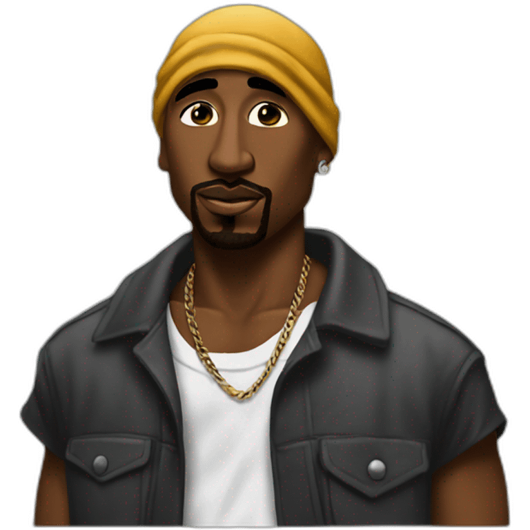 tupac shakur emoji